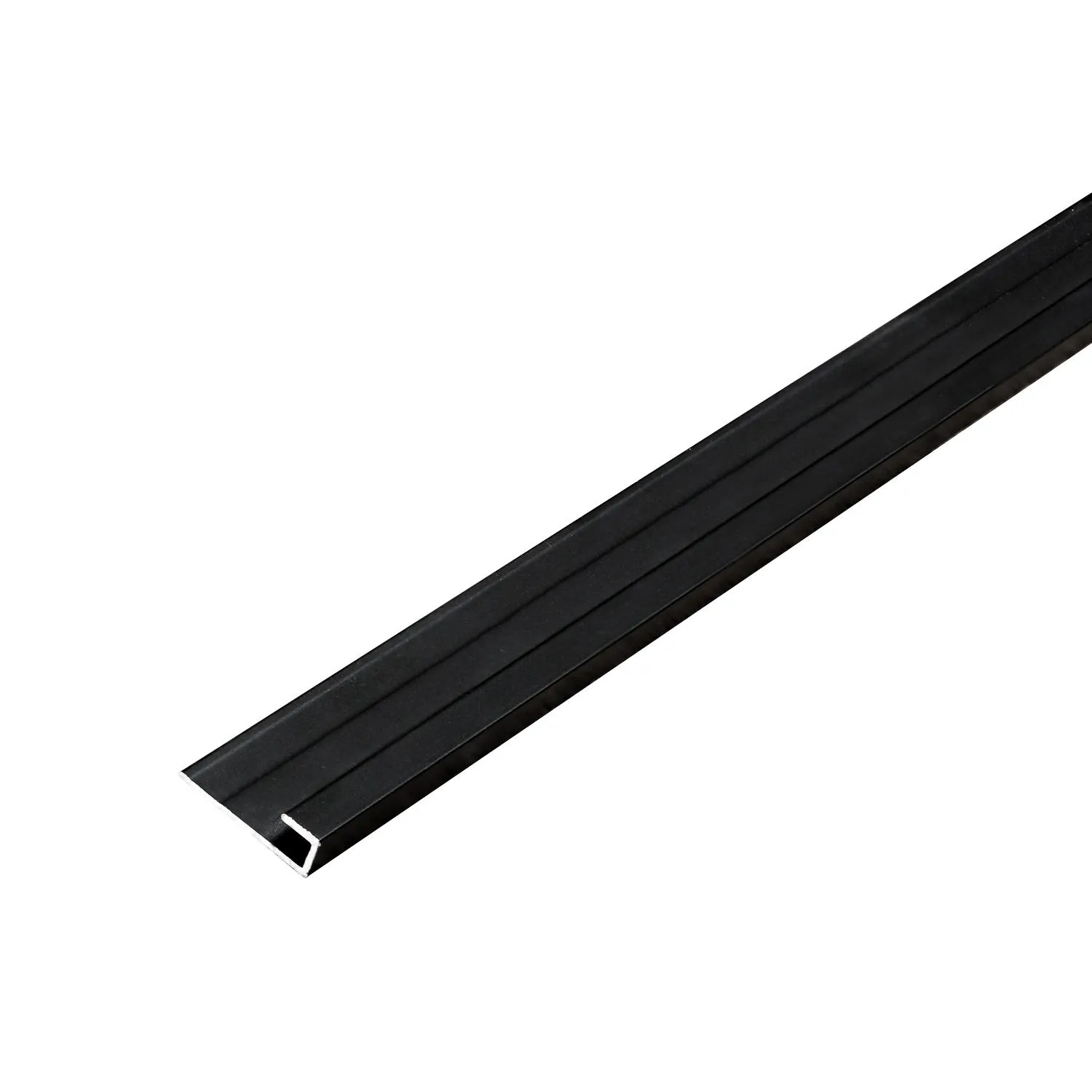 Profil zakończeniowy aluminiowy 3,5 mm Czarny Mat 2,9 m